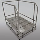 Mobile Work Platform; Non-Continuous Welded, 1 Step, 304 or 316 SS, 36
