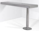 BioSafe® Gowning Bench; 304 Stainless Steel, Solid Top, 36