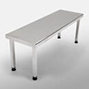BioSafe® Gowning Bench; 304 Stainless Steel, SolidTop™, 36