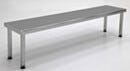 BioSafe® Gowning Bench; 304 Stainless Steel, SolidTop™, 72