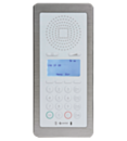 Zenitel Cleanroom Intercom Station, IP-CROR, 1008415000+1008098700