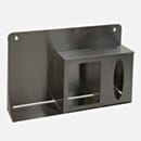 Respiratory Hygiene Station for Face Masks, Hand Sanitizer, Tissues, Gloves; 304 Stainless Steel, 27.25
