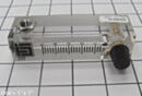 Flowmeter; Dry Gas, 0.6-5 SCFH, 2'' Scale, Brass Valve, w/TUI logo, for 1-Chamber Desiccators