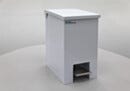 Waste Receptacle; Step-On, Polypropylene, 12