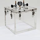 Vacuum Chamber; Benchtop, Acrylic, 10