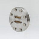 Feed-Through, Coaxial, Subminiature-D Multipin CF, 2x25-pin