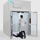 Cargo Air Shower, Automatic Swing Doors, Powder-Coated Steel, 76.5