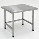 Work Station, BioSafe®; 304 Stainless Steel, Heavy-Duty, Solid Top, 48