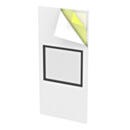 BioSafe® Wall Panels; 4' x 10', uPVC-Laminated Steel Walls, Windowed, EPS Rigid Foam Core