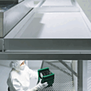 Cleanroom Ceiling Panel; 2' x 4', Fire-Safe Powder Coated Steel