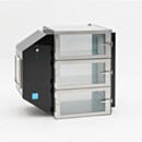 Storage Cabinet; Curing/Drying, 3 Chambers, Single Side Blower, 43.625