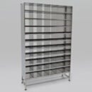 Free-Standing Multifunctional Storage System, BioSafe®, 304 SS, 48