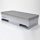 Fan Filter Unit; Reverse-Flow, 2'x4', Activated Carbon, 120 V, Powder-Coated Steel, WhisperFlow