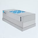 Smart® ECM Fan Filter Unit with integrated UPS battery system, 2'x4', ULPA, 120 V, Stainless Steel