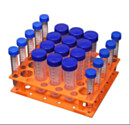 Shaker Accessory, H1000-MR-1550 Magic Clamp Combination Tube Rack for 20 x 50 ml and 30 x 15 ml Tubes, Benchmark Scientific