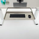 Tray; Keyboard, Roll-Out, Stainless Steel