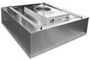 Fan Filter Unit; Aluminum, 4'x4', EC Motor, Room-Side Replaceable, 120 V