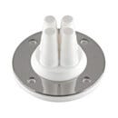 Wall Boot for Cord Pass Through, Multi Grommet, Silicone, 3