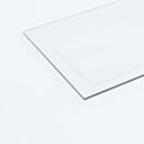Detachable Work Surface; Polycarbonate, Solid Top, 23.25