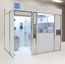 Cleanroom; Hardwall, Fire-Retardant FM 4910 White Polypropylene Panels
