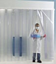 Strip Shield; Anti-Static PVC, 60 mil, 8' H, in 8