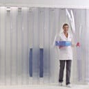 Strip Shield; Anti-Static PVC, 60 mil, 8' H, in 8