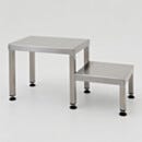 BioSafe® Dual-Level Gowning Bench; 304 Stainless Steel, 36