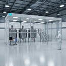Universal® High Bay Cleanroom, 12'W x 12'D x 22'H