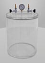 Vacuum Chamber; Cylinder, Acrylic, 8