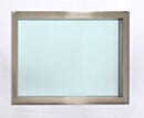 Window, Single-Pane, Flush-Mount 304 SS Frame, Fire-Rated Glass; 36''W x 48''H, for BioSafe® Steel Cleanroom