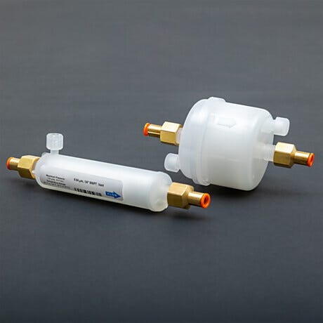 Air Filter Kit, In-line, 0.04 and 0.45 micron, for Desiccators and Ion Guns