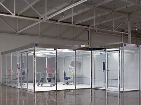 Universal® Hardwall Modular Cleanrooms