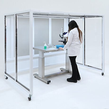Hardwall CleanBooth™ Laminar Flow Stations