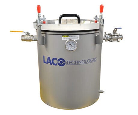 Custom Cylindrical Vacuum Chamber by LACO Technologies
