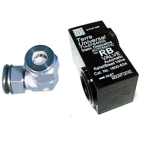 Automatic RB® (Relief/Bleed) Valves for Gloveboxes
