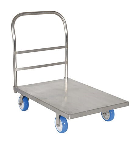 Stainless Steel Platform Trucks by Vestil