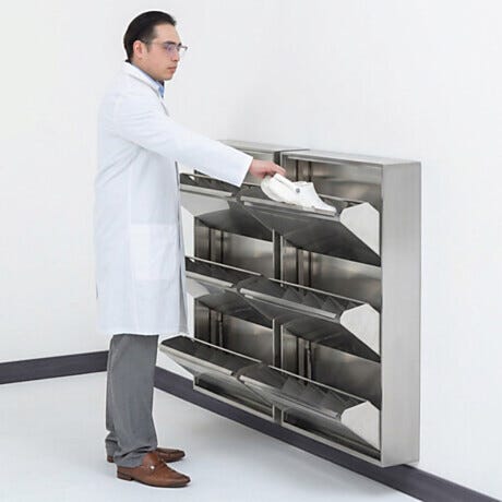 Wall-Mounted Shoe Storage Cabinets