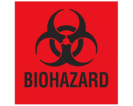 Biohazard Warning Labels