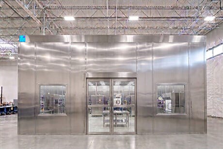 Custom Hybrid Universal® High Bay Cleanroom