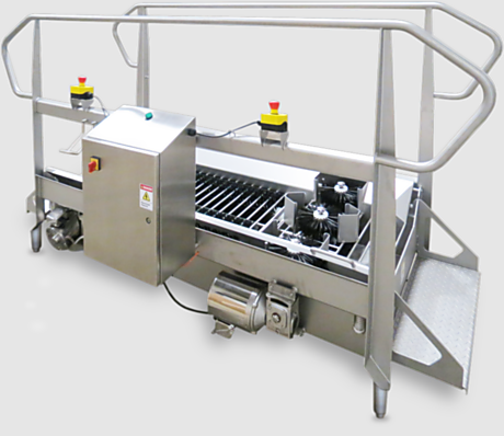 BSX1000 Series High-Capacity Wet Walk Through Boot Scrubbers by Best Sanitizers