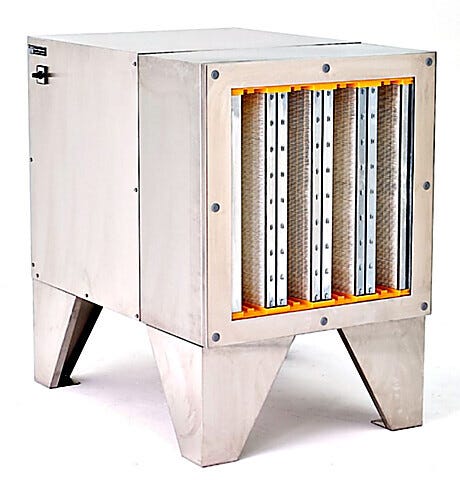 Air Handler; High-Volume, 1HP, 120VAC, 60Hz
