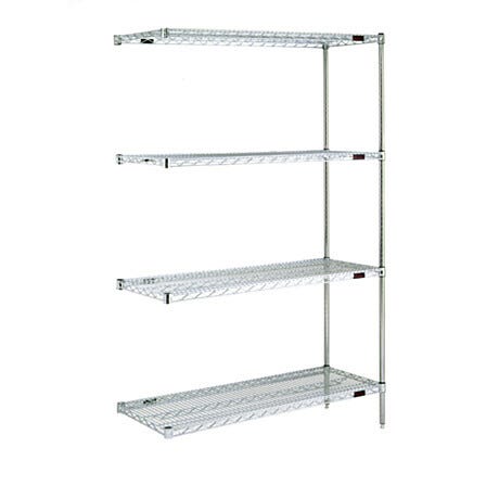 Pre-Configured Chrome Add-On Shelf Systems by Eagle