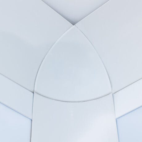 Coving for Internal Flush-Mount Cleanroom Wall Panels