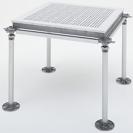 Flooring; Raised, ISO-Rated Cleanrooms