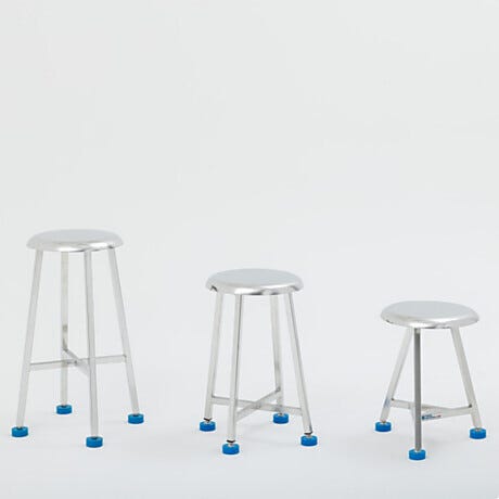BioSafe® Stainless Steel Cleanroom Stools