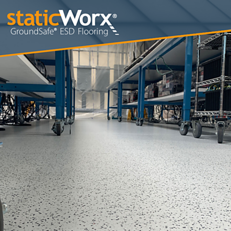 GroundLock™ Extreme Interlocking ESD Tiles by StaticWorx