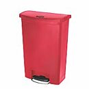 Waste Receptacle; Mobile Step-On, 22.4
