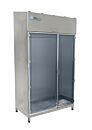 Garment Cabinet with 120 V Filter/Blower; 304 SS, SDPVC Windows, 52