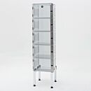Desiccator; ValuLine® ES™, Static Dissipative PVC, 5 Chambers, 19.125