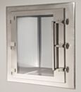 Pass-Through; Convenience Window, Wall Mount, Single Swing Door, Leak-Rated, 8